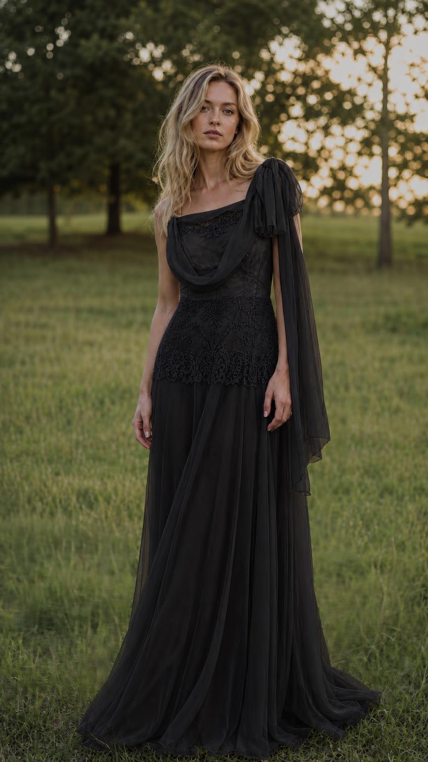 Front view of black color variant