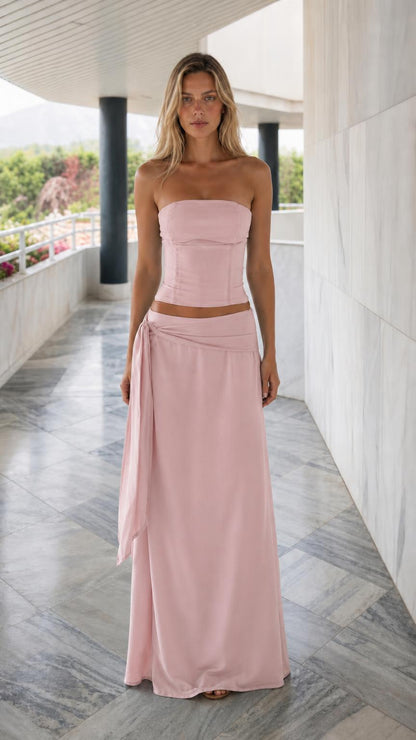 Front view in pink color variant