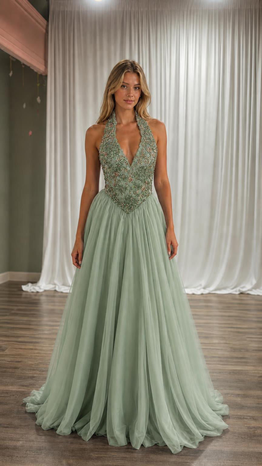 Full view of green color variant