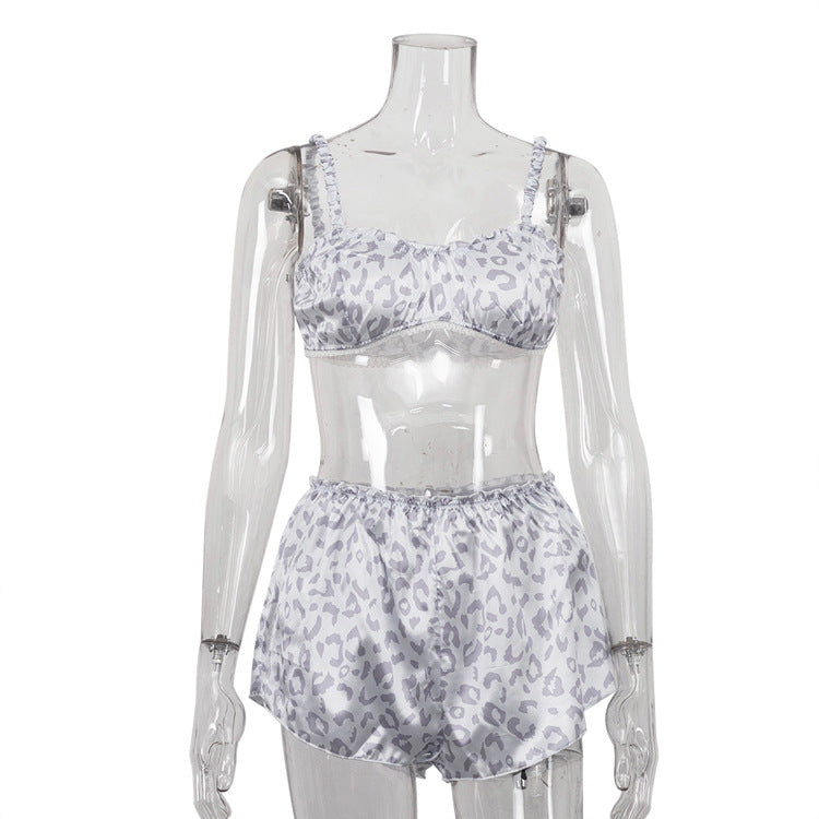New Arrival Sleeveless Camisole And Shorts Two-Piece Set