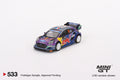 MINIGT 1:64 Ford Puma Rally1 #19 M-Sport Ford WRT 2022 Rally MonteCarlo Winner LHD