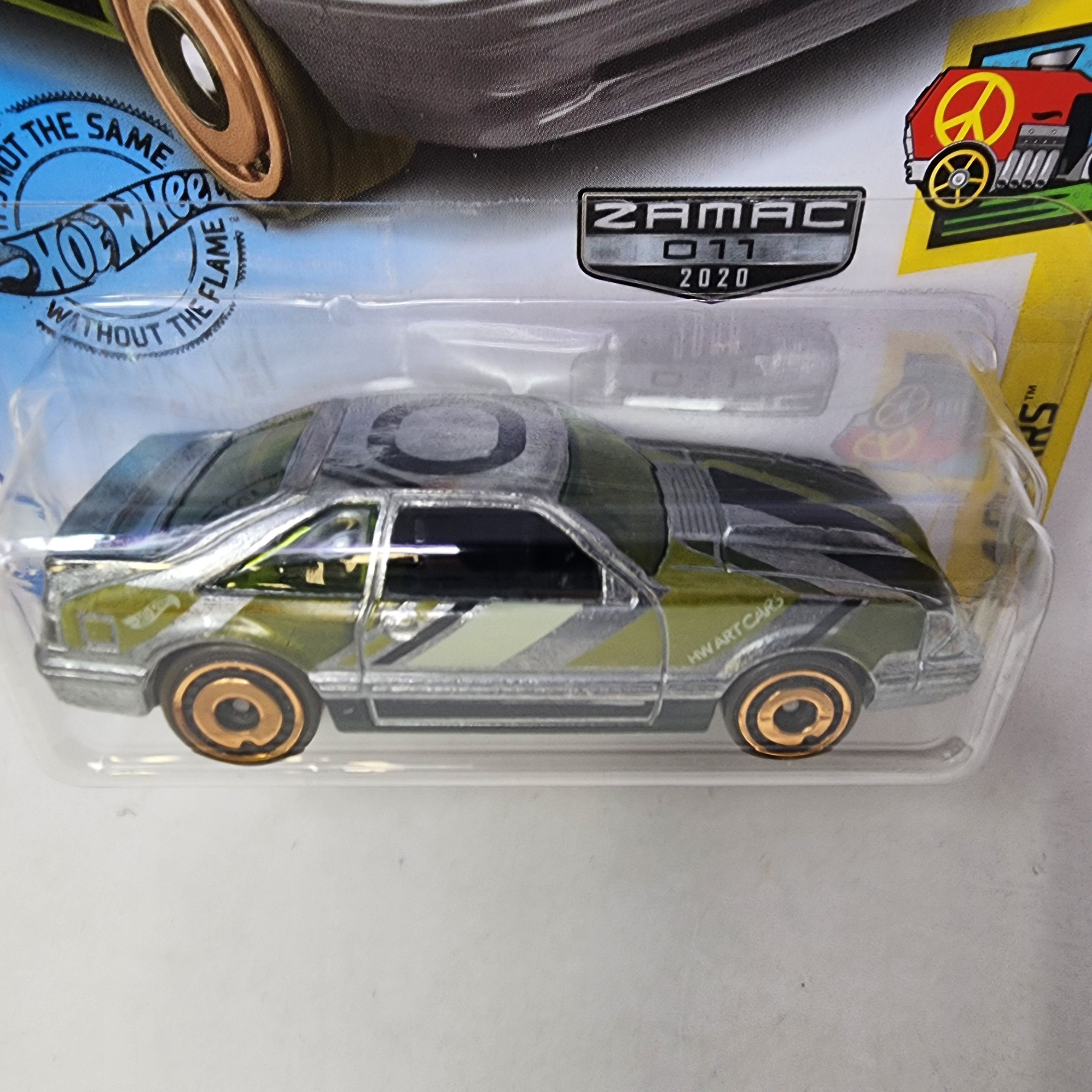 92 Ford Mustang #90 * Zamac * 2020 Hot Wheels Basic