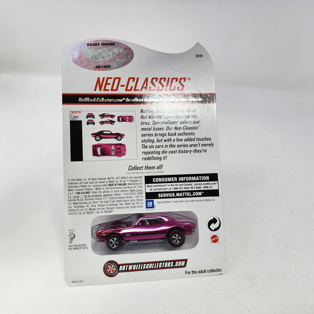 67 Camaro Series 9 * Hot Wheels Red Line Club RLC Neo-Classics