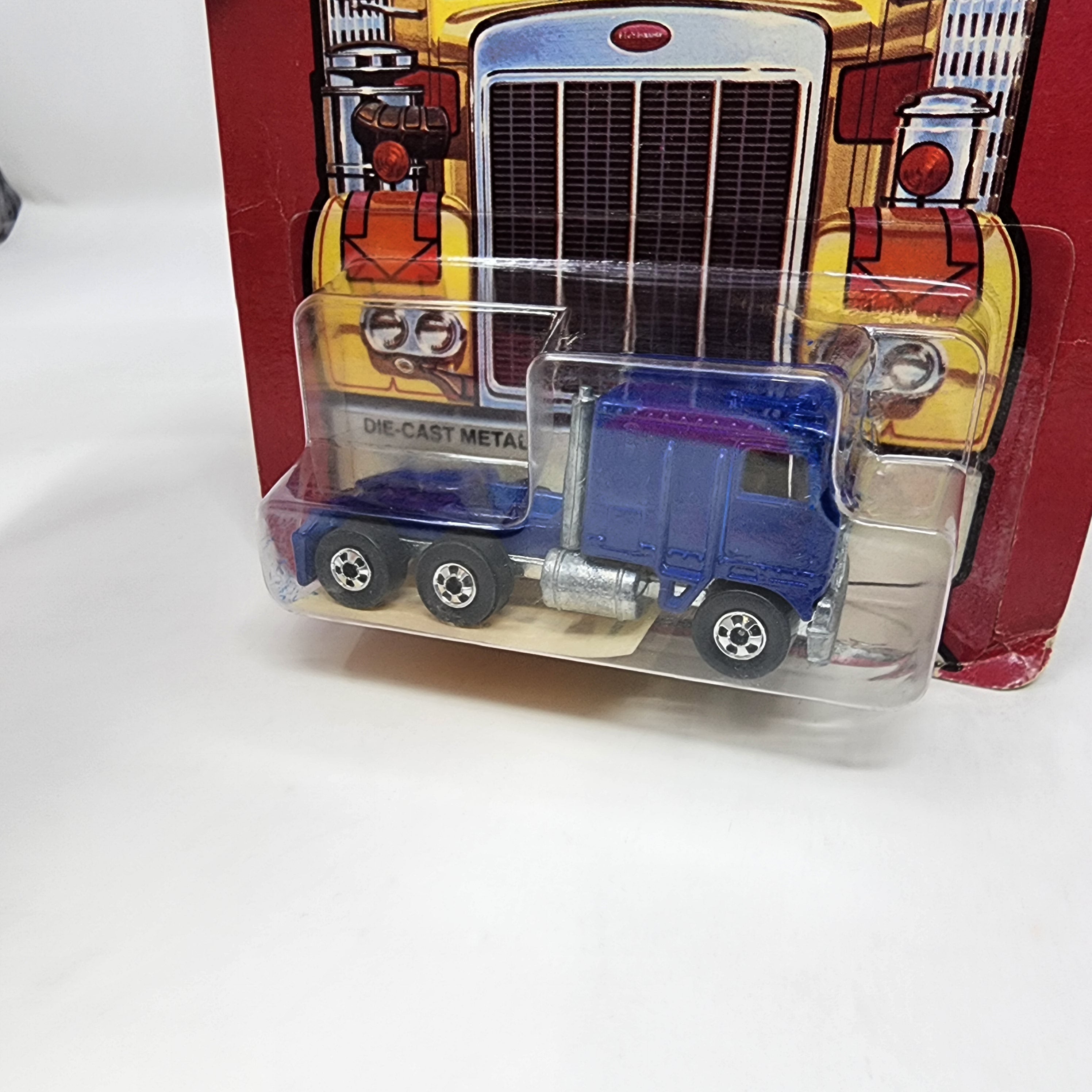 Kenworth No 5671 * Blue * 1982 Hot Wheels Hong Kong Steering Rigs