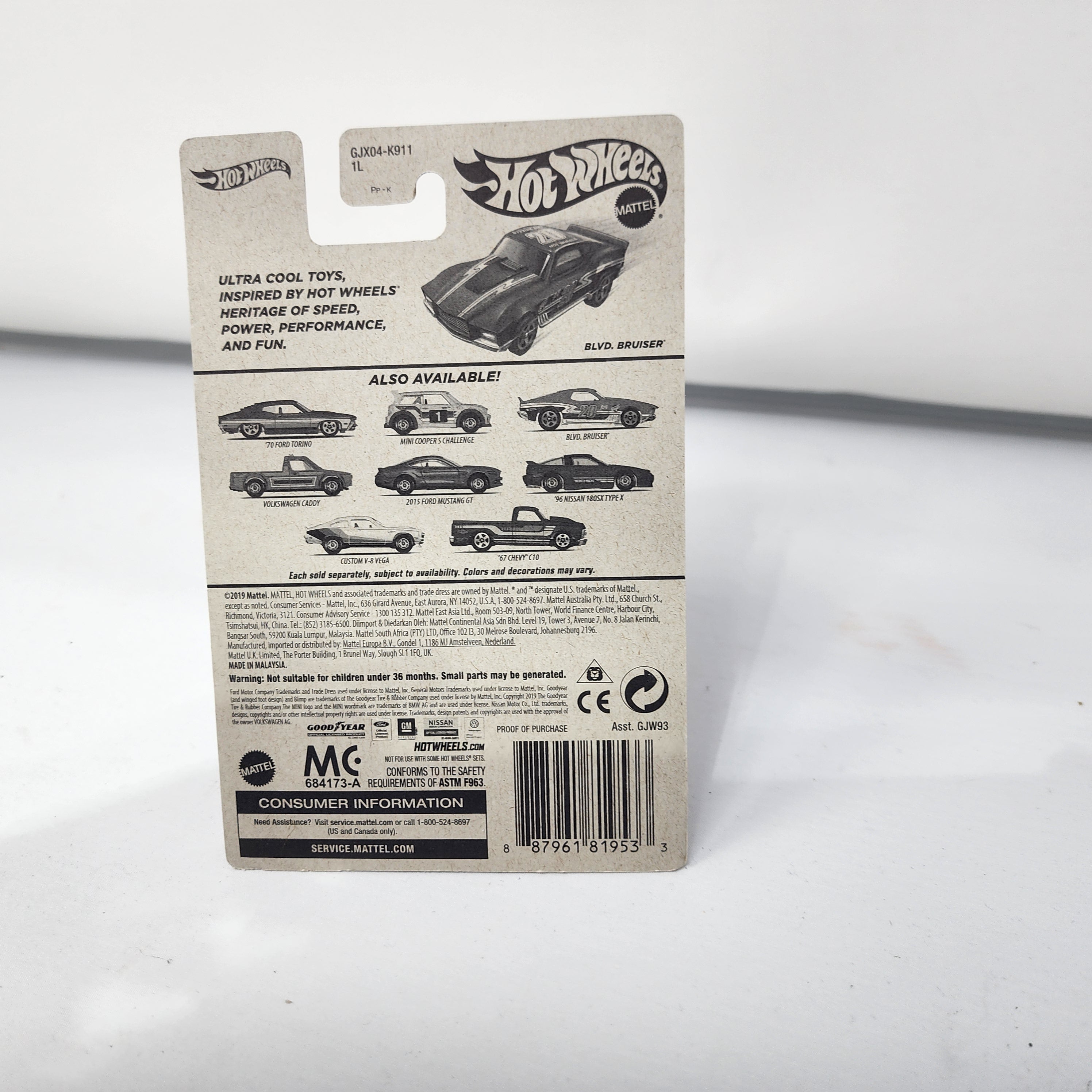 Blvd Bruiser * Hot Wheels Flying Customs