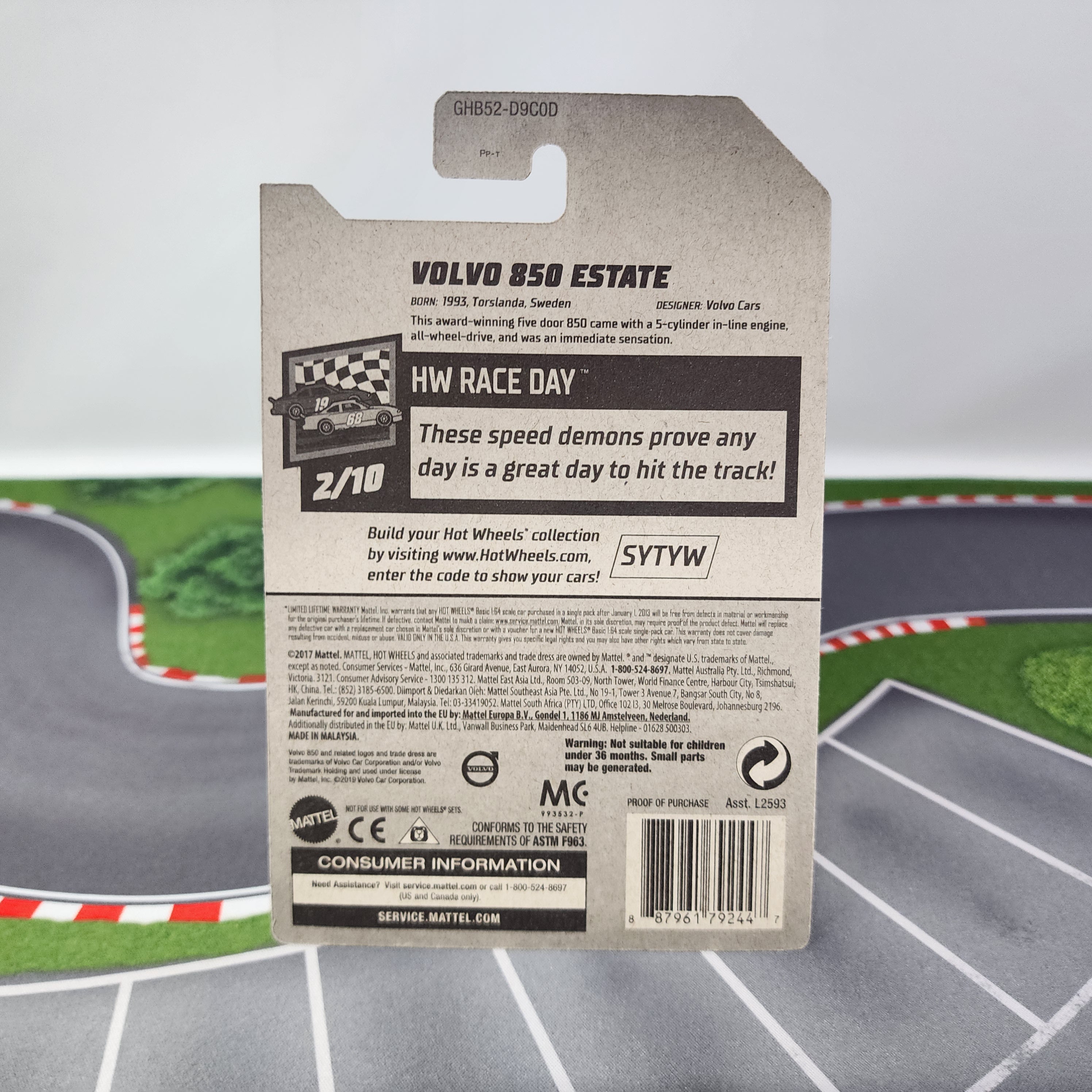 Volvo 850 Estate #57 * WHITE * 2020 Hot Wheels * NEW MODEL