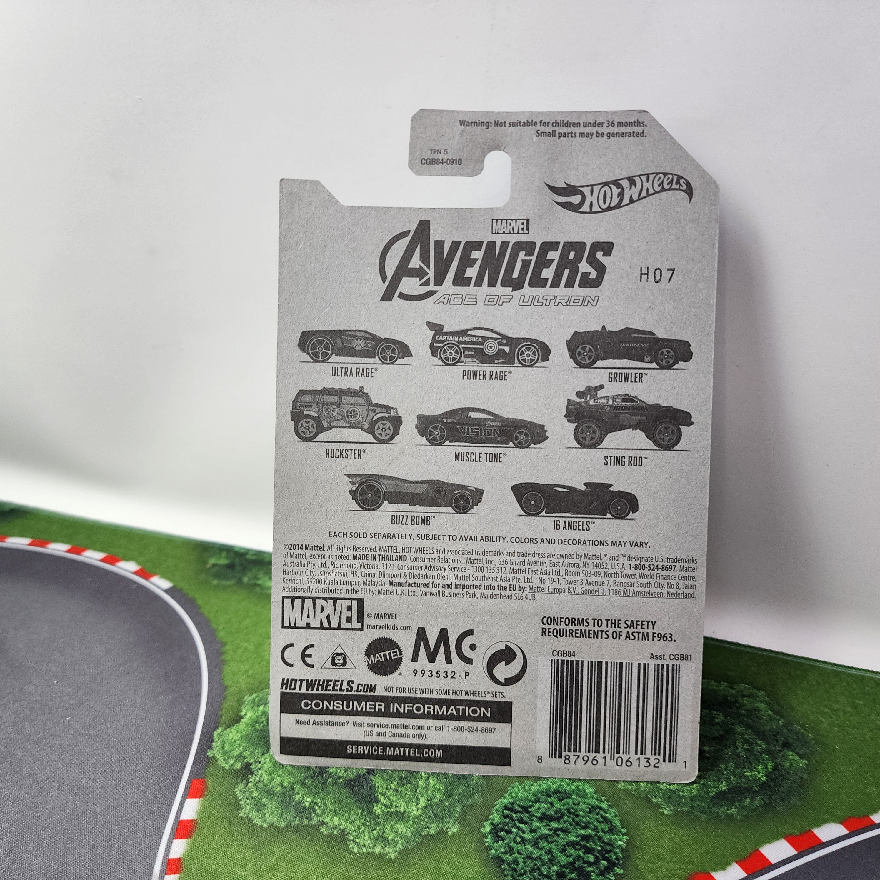 Growler Hawkeye * Hot Wheels Avenger Age of Ultron