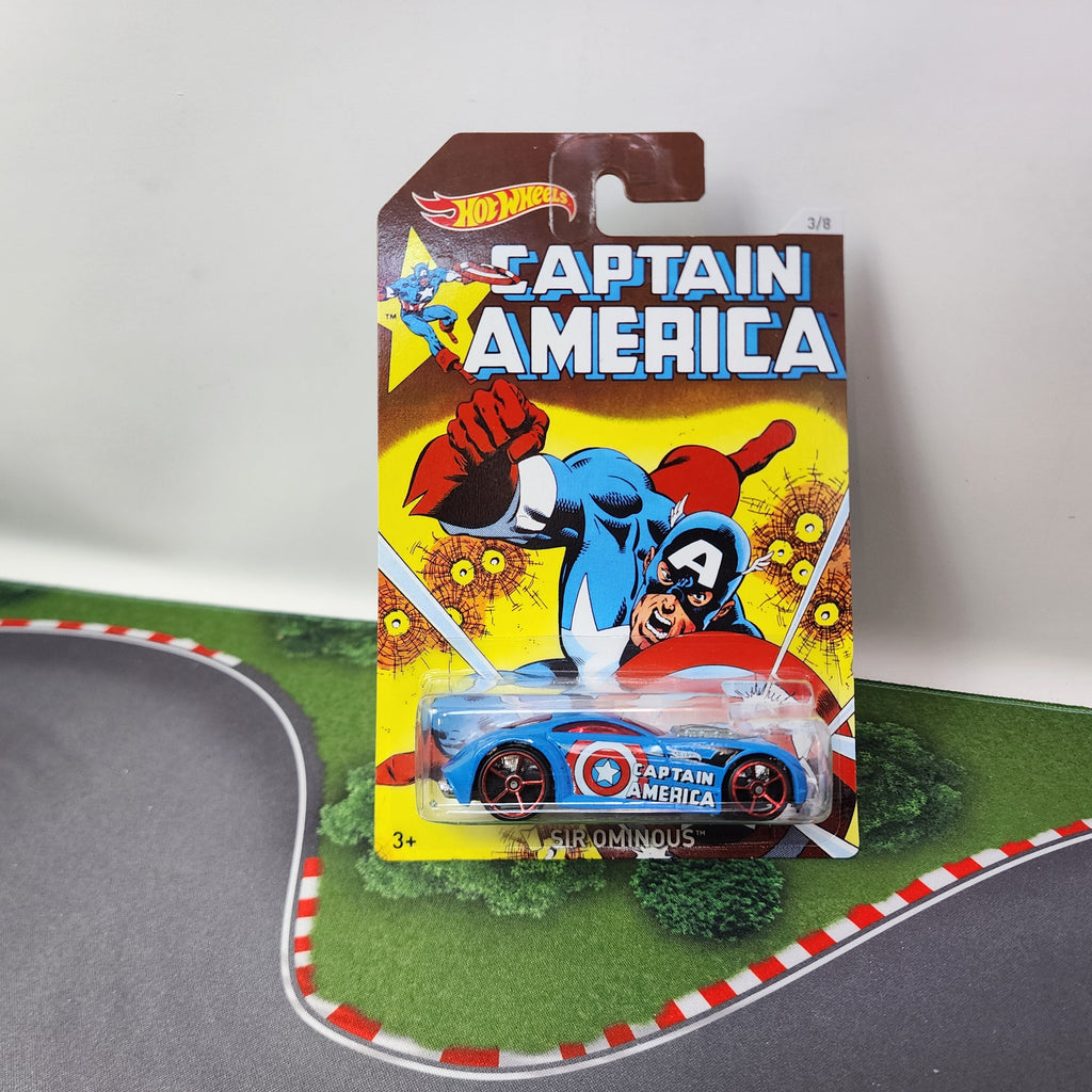 Sir Ominous * Hot Wheels Captain America