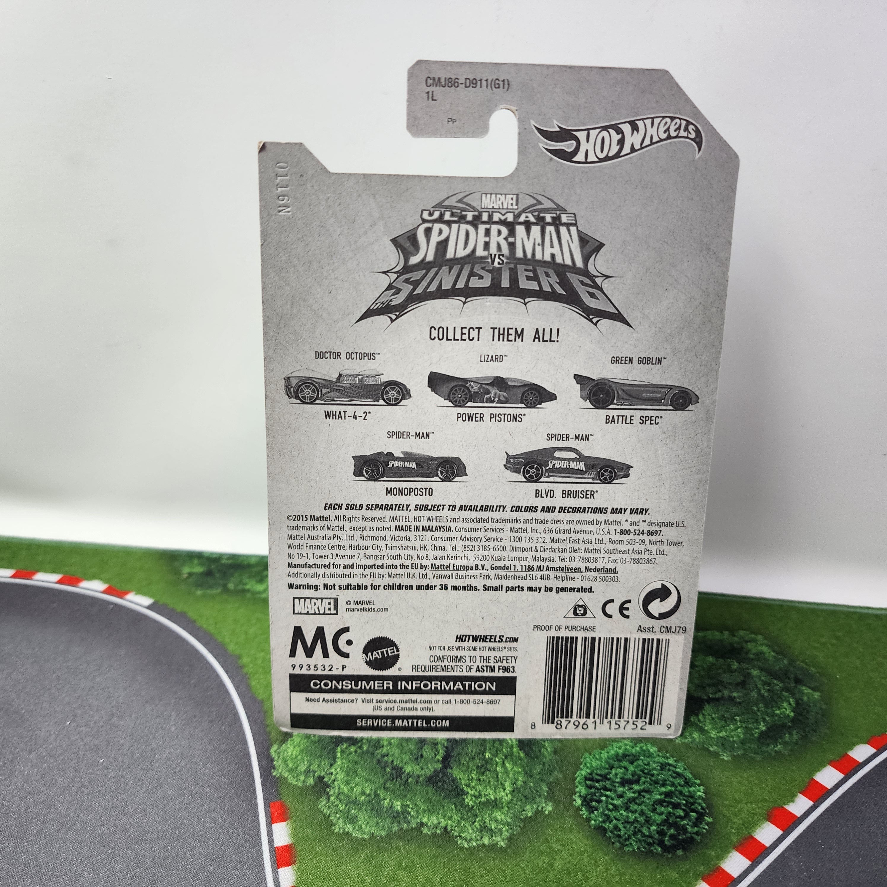 Power Pistons * Hot Wheels Spider-Man