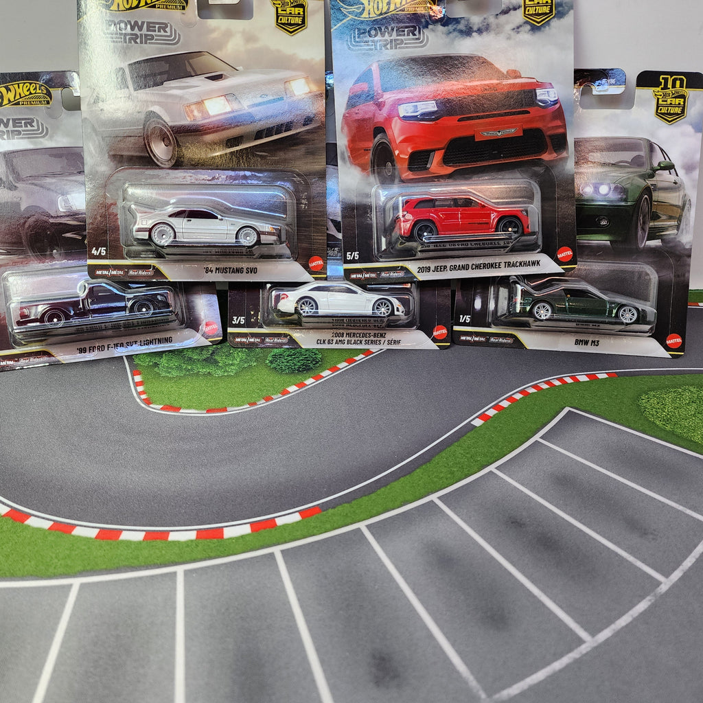 NEW! POWER TRIP * 5 Car Set * 2026 Hot Wheels Car Culture Power Trip Case R