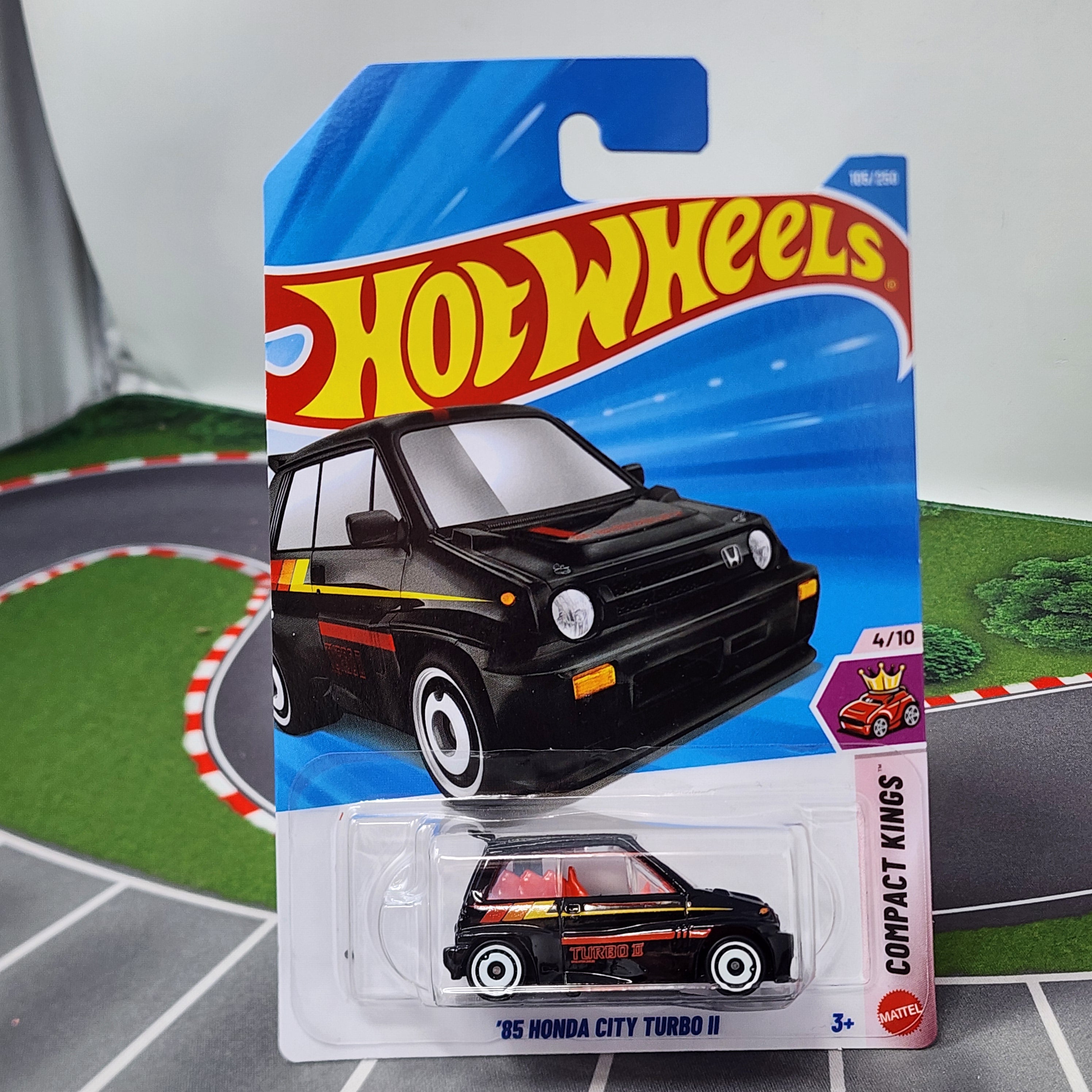 85 Honda City Turbo II #105 * Black * 2026 Hot Wheels Case F