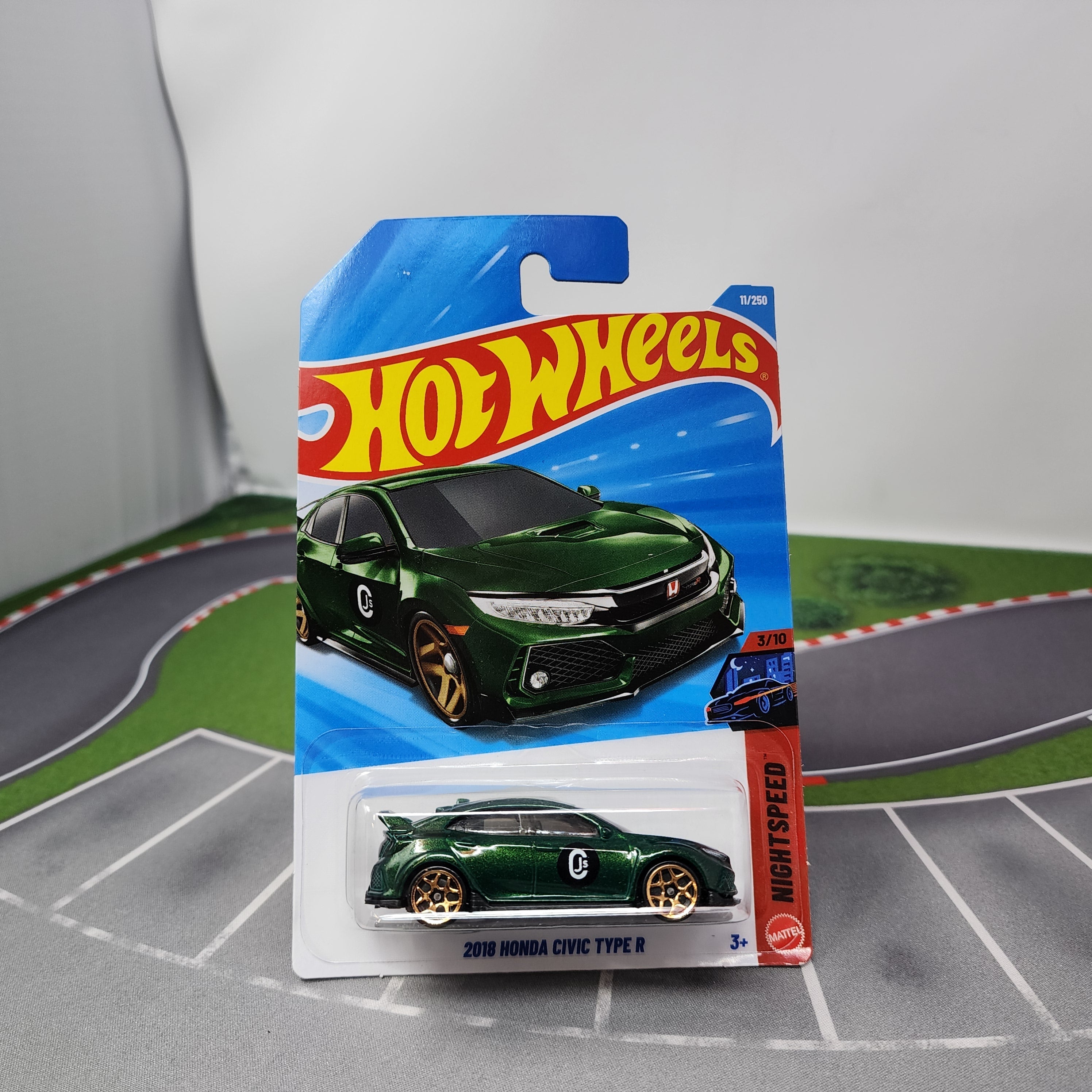 2018 Honda Civic Type R #11 * Green * 2026 Hot Wheels Case G