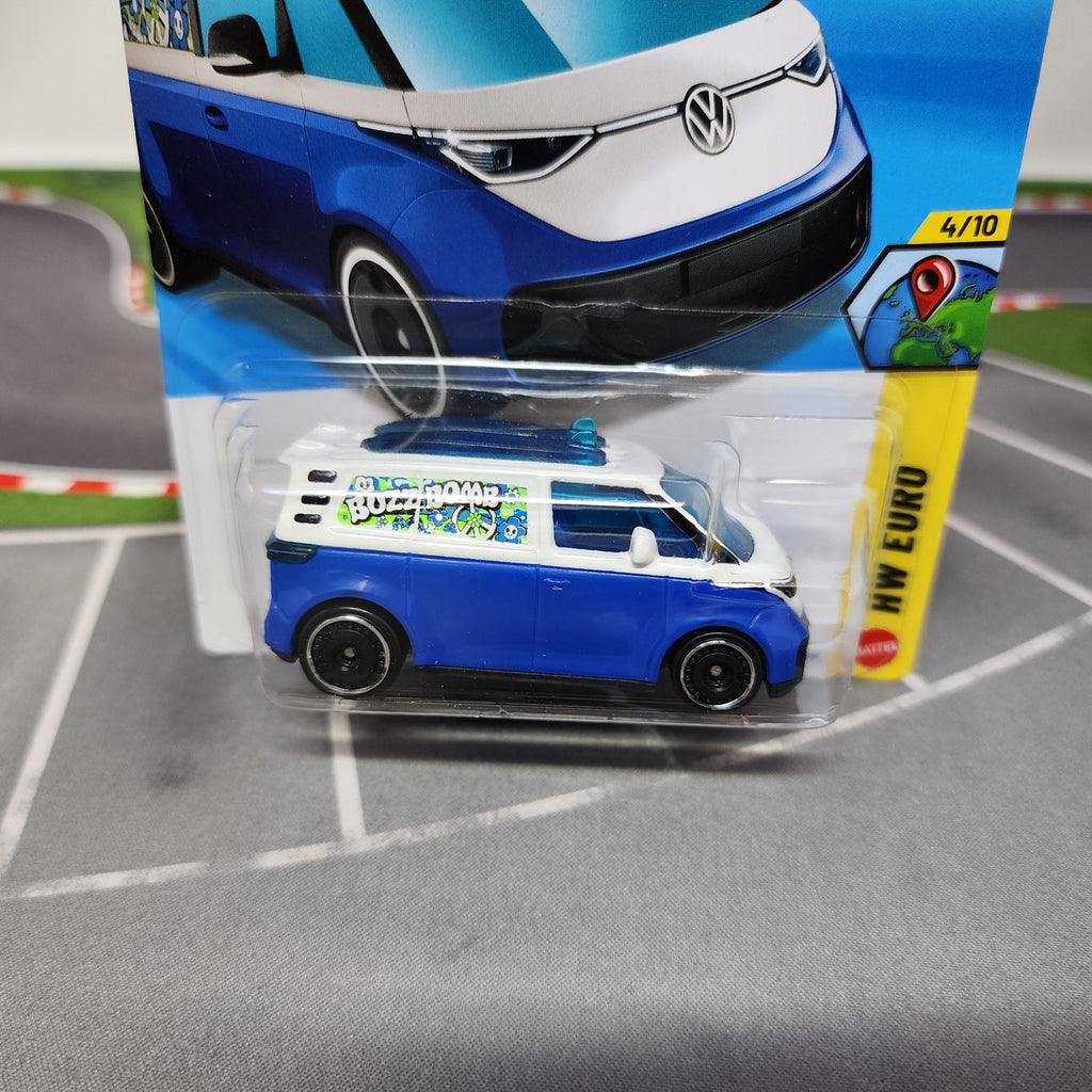 VW ID Buzz Bomb #86 * Blue * 2026 Hot Wheels Case J