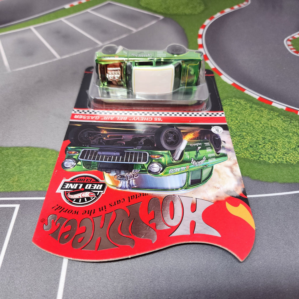 55 chevy Bel air Gasser Triassic-Five * Hot Wheels Red Line Club RLC