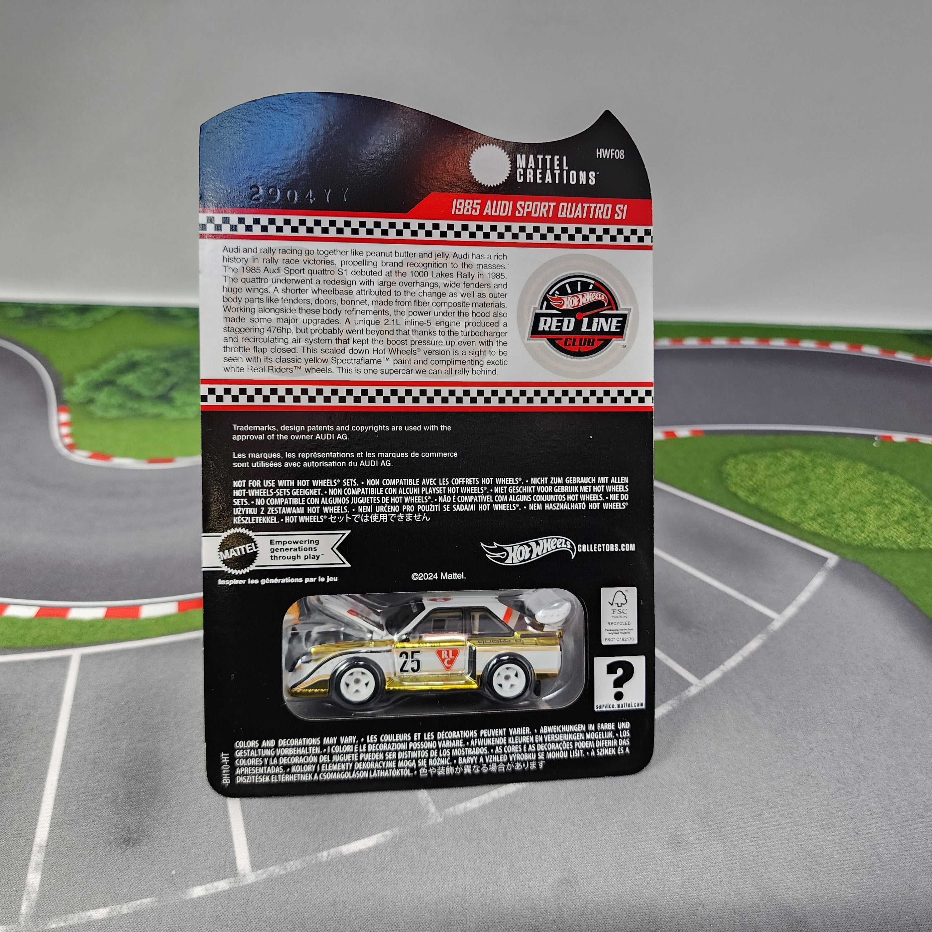 1985 Audi Sport Quattro S1 * Hot Wheels Red Line Club RLC