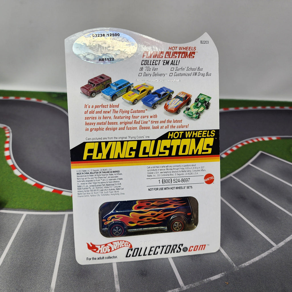 70s Van Flying Customs * Hot Wheels Red Line Club RLC