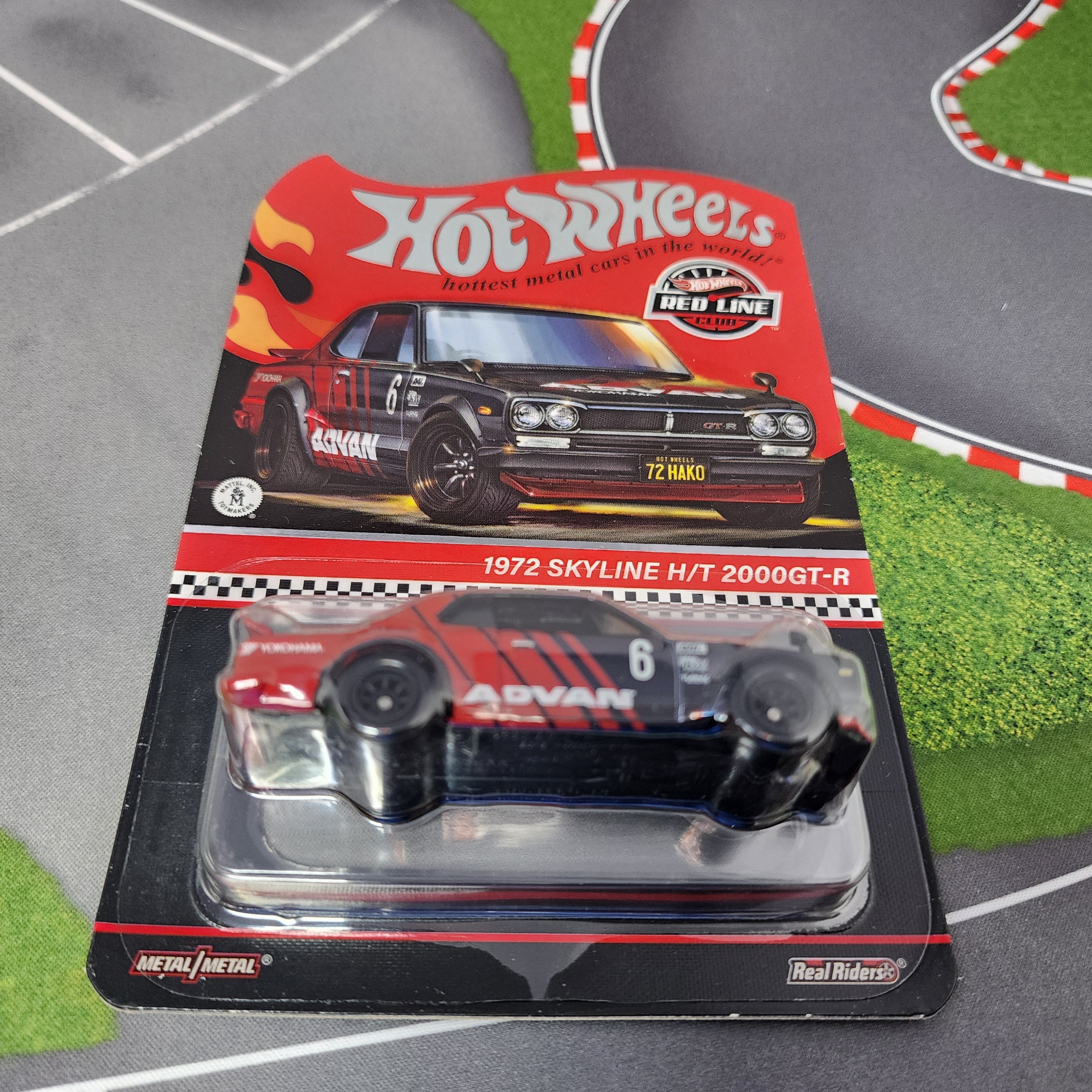 1972 Skyline H/T 2000GT-R Advan * Hot Wheels Red Line Club RLC