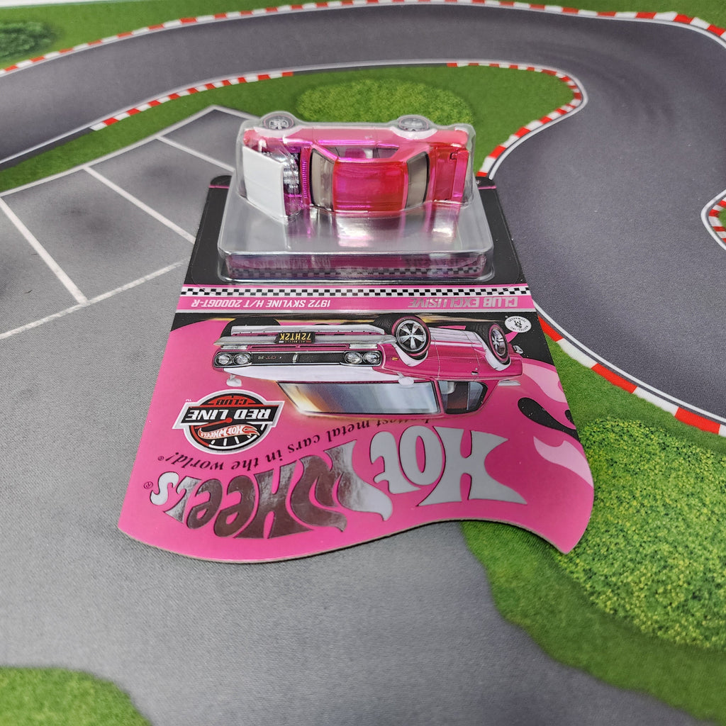 1972 Skyline H/T 2000GT-R * PINK * Hot Wheels Red Line Club RLC