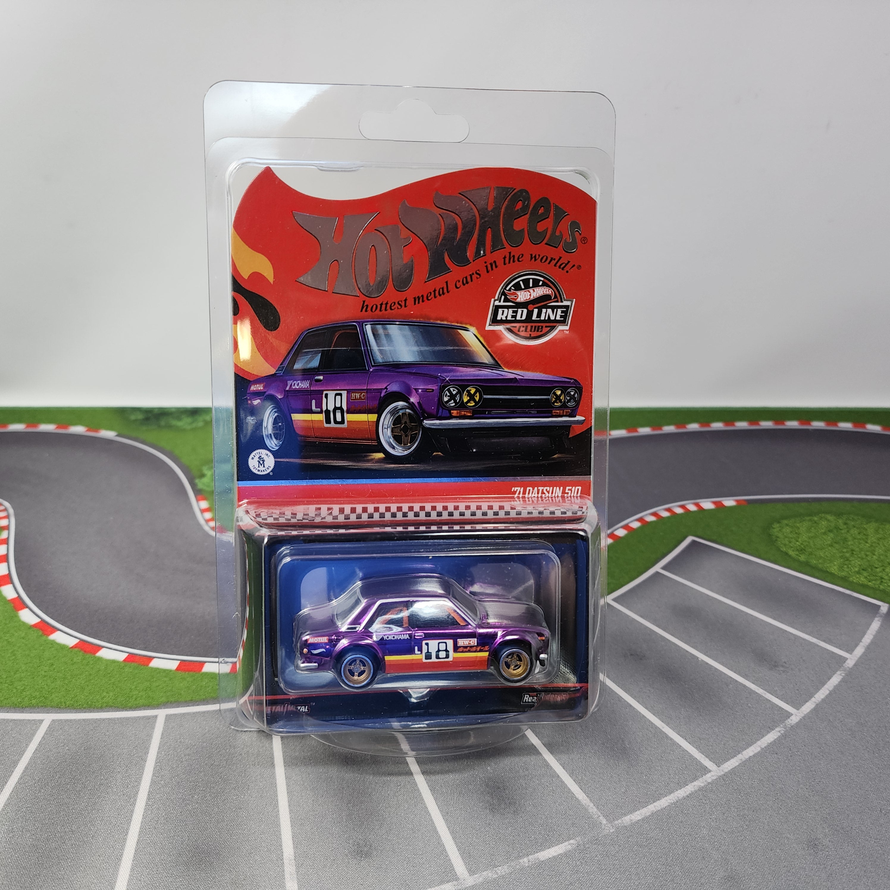 71 Datsun 510 * Purple * Hot Wheels Red Line Club RLC