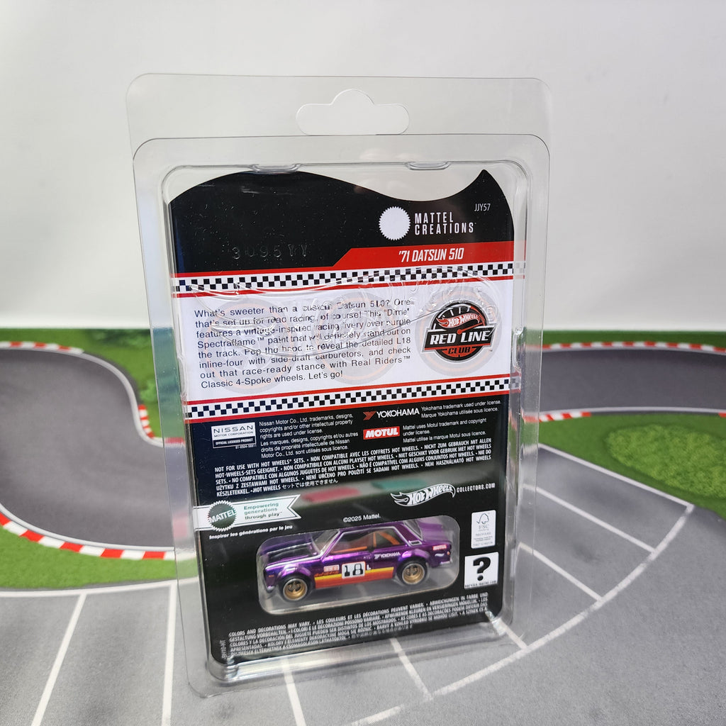 71 Datsun 510 * Purple * Hot Wheels Red Line Club RLC