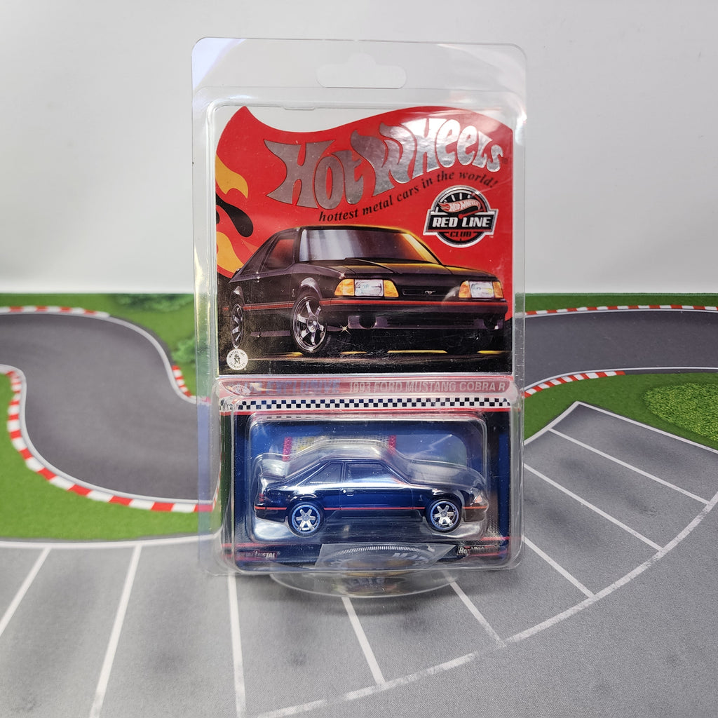 1993 Ford Mustang Cobra R w/ Pin & Patch * Hot Wheels Red Line Club RLC 2023 Club Car