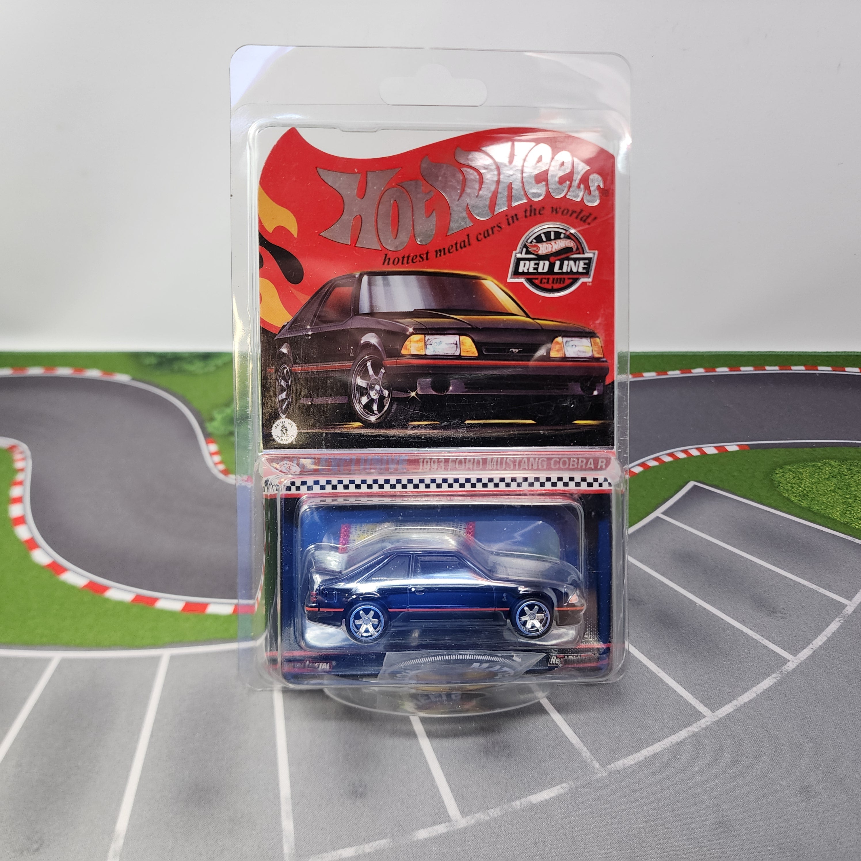 1993 Ford Mustang Cobra R w/ Pin & Patch * Hot Wheels Red Line Club RLC 2023 Club Car