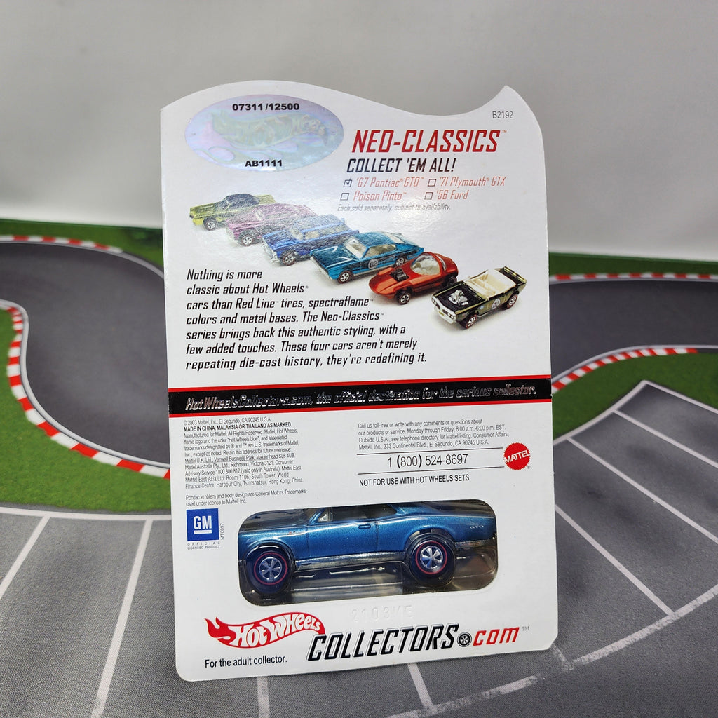 67 Pontiac GTO Neo-Classics * Hot Wheels Red Line Club RLC