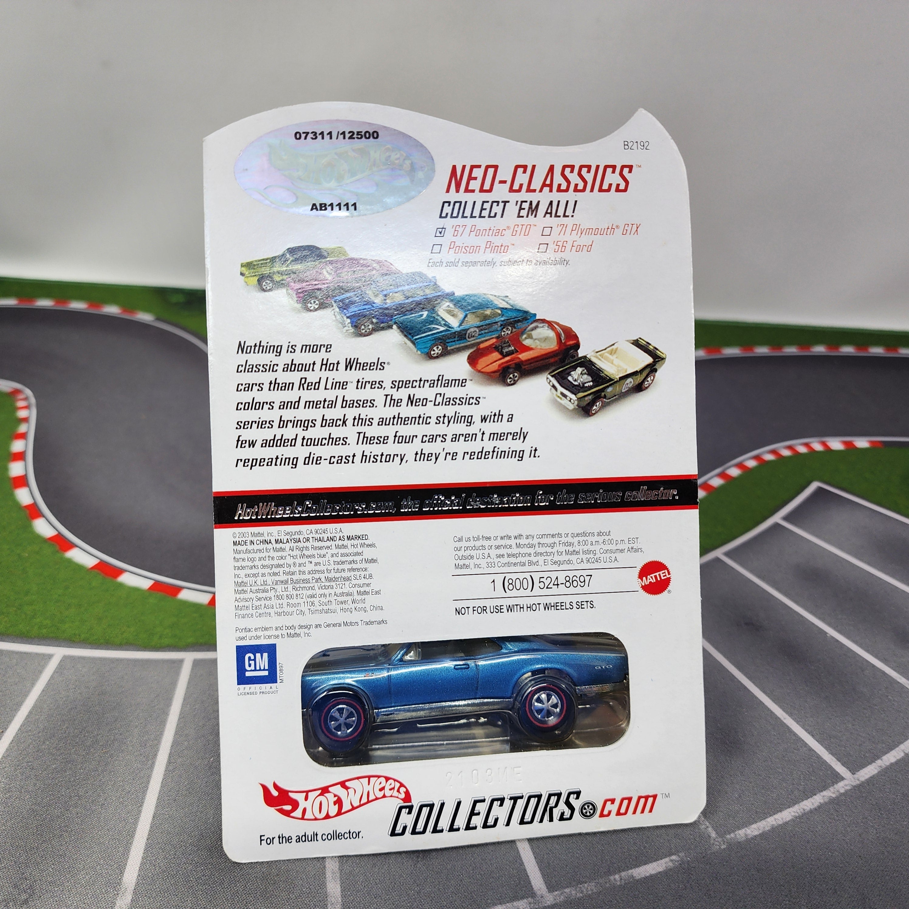 67 Pontiac GTO Neo-Classics * Hot Wheels Red Line Club RLC