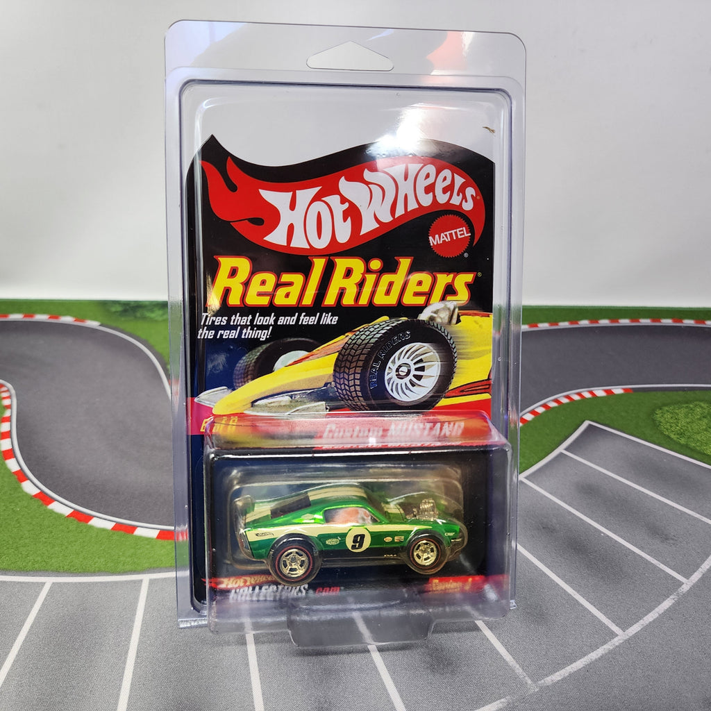 Custom Mustang Real Riders * Hot Wheels Red Line Club RLC