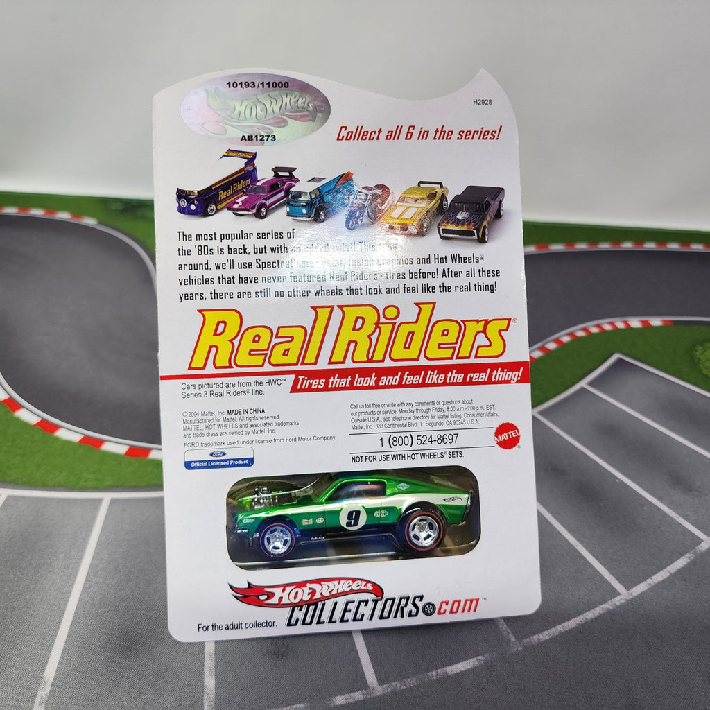 Custom Mustang Real Riders * Hot Wheels Red Line Club RLC