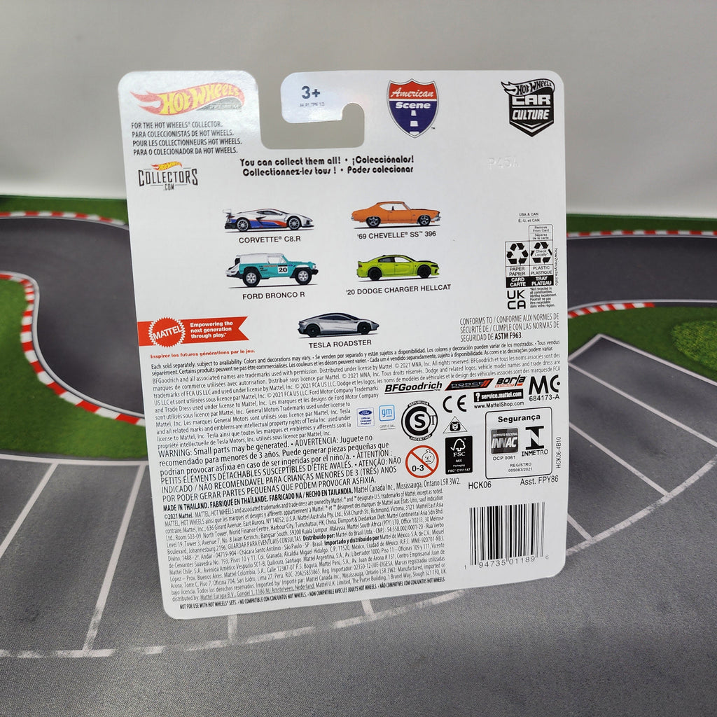 Corvette C8.R 0/5 * Black CHASE * Hot Wheels Car Culture AMERICAN SCENE