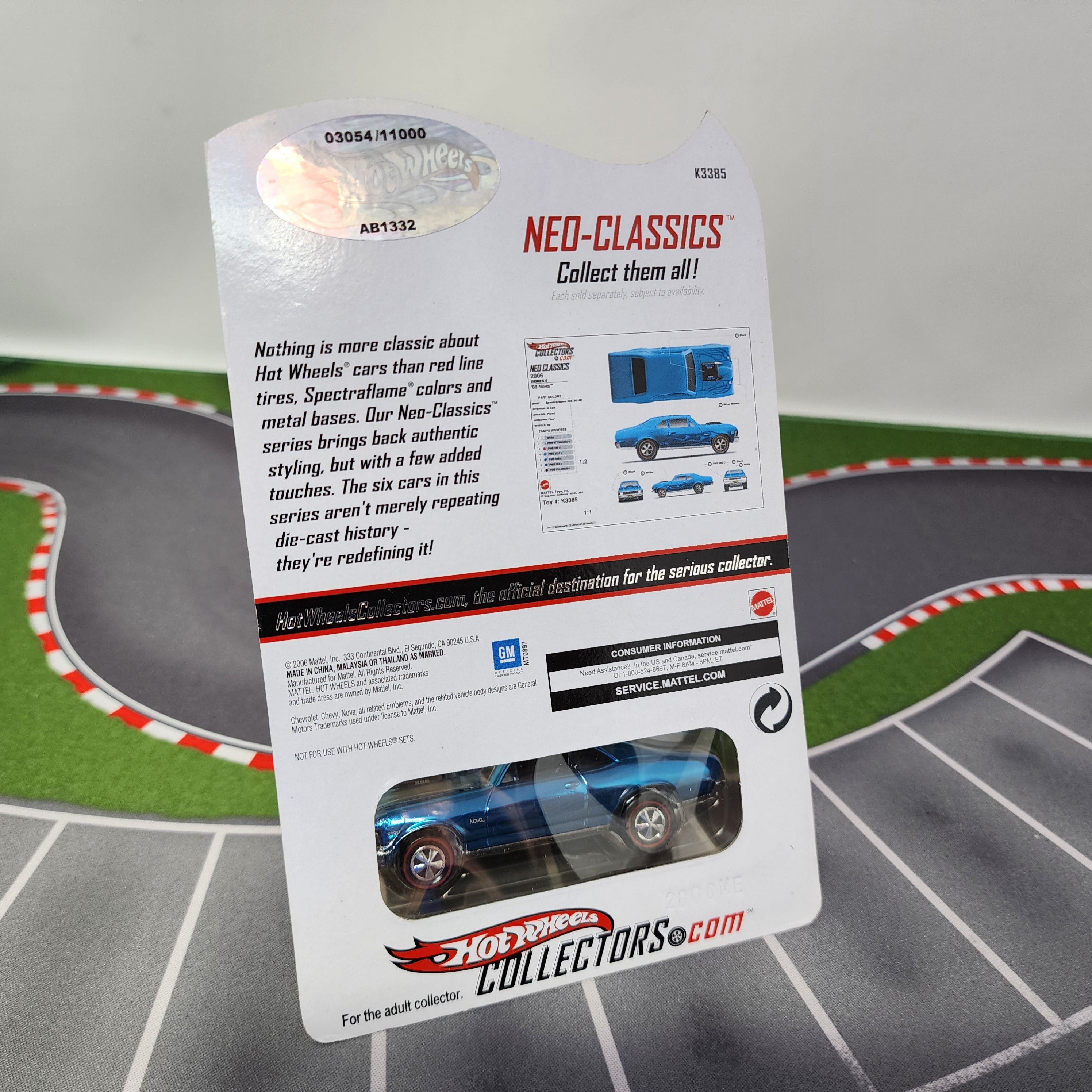 1968 Nova Neo-Classics Series 5 * Hot Wheels Red Line Club RLC