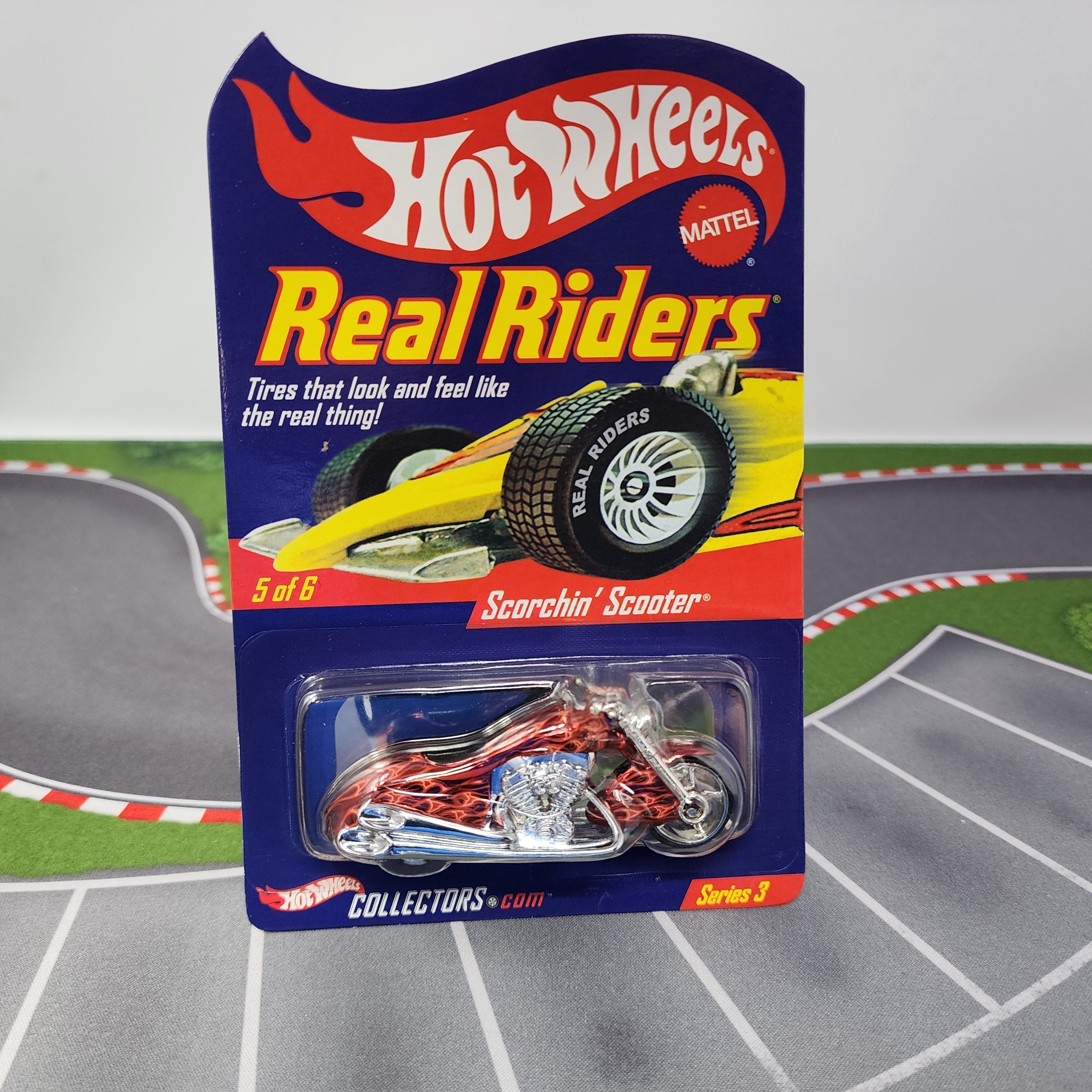 Scorchin Scooter Real Riders * Hot Wheels Red Line Club RLC