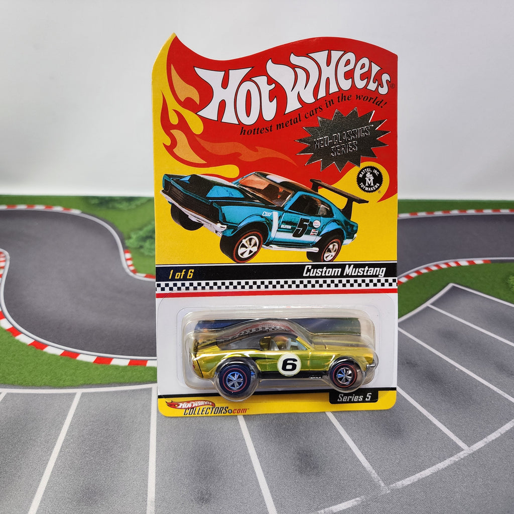 Custom Mustang Neo-Classics Series 5 * Hot Wheels Red Line Club RLC