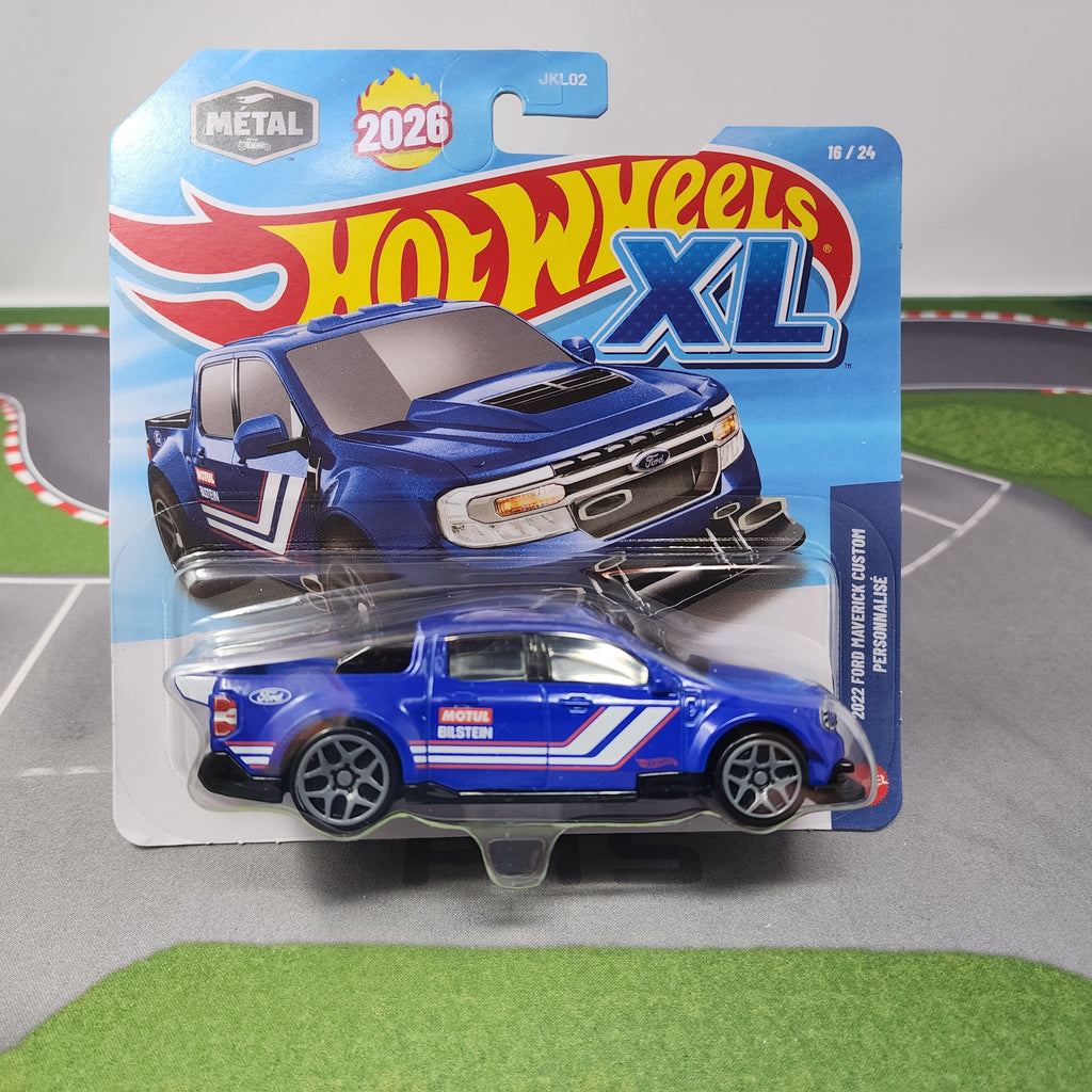 2022 Ford Maverick #16/24 * 2026 Hot Wheels XL 1:43 Scale * New Case C