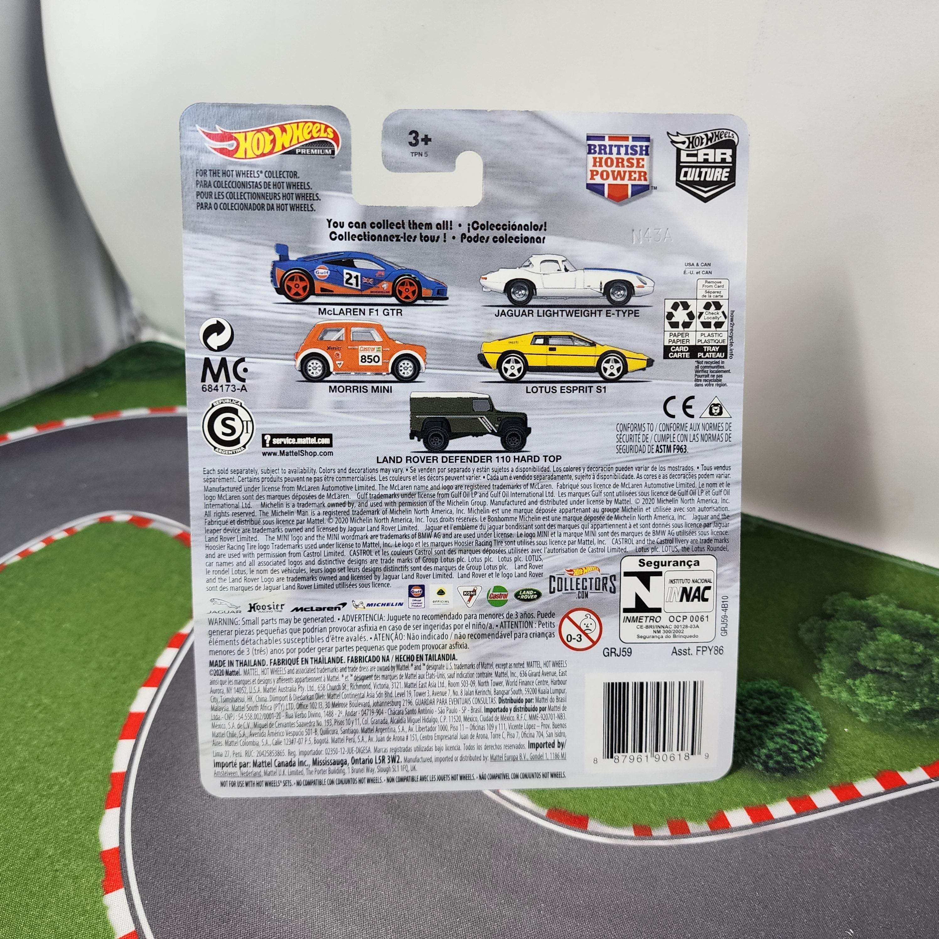Morris Mini #3 * Hot Wheels Car Culture British Horse Power