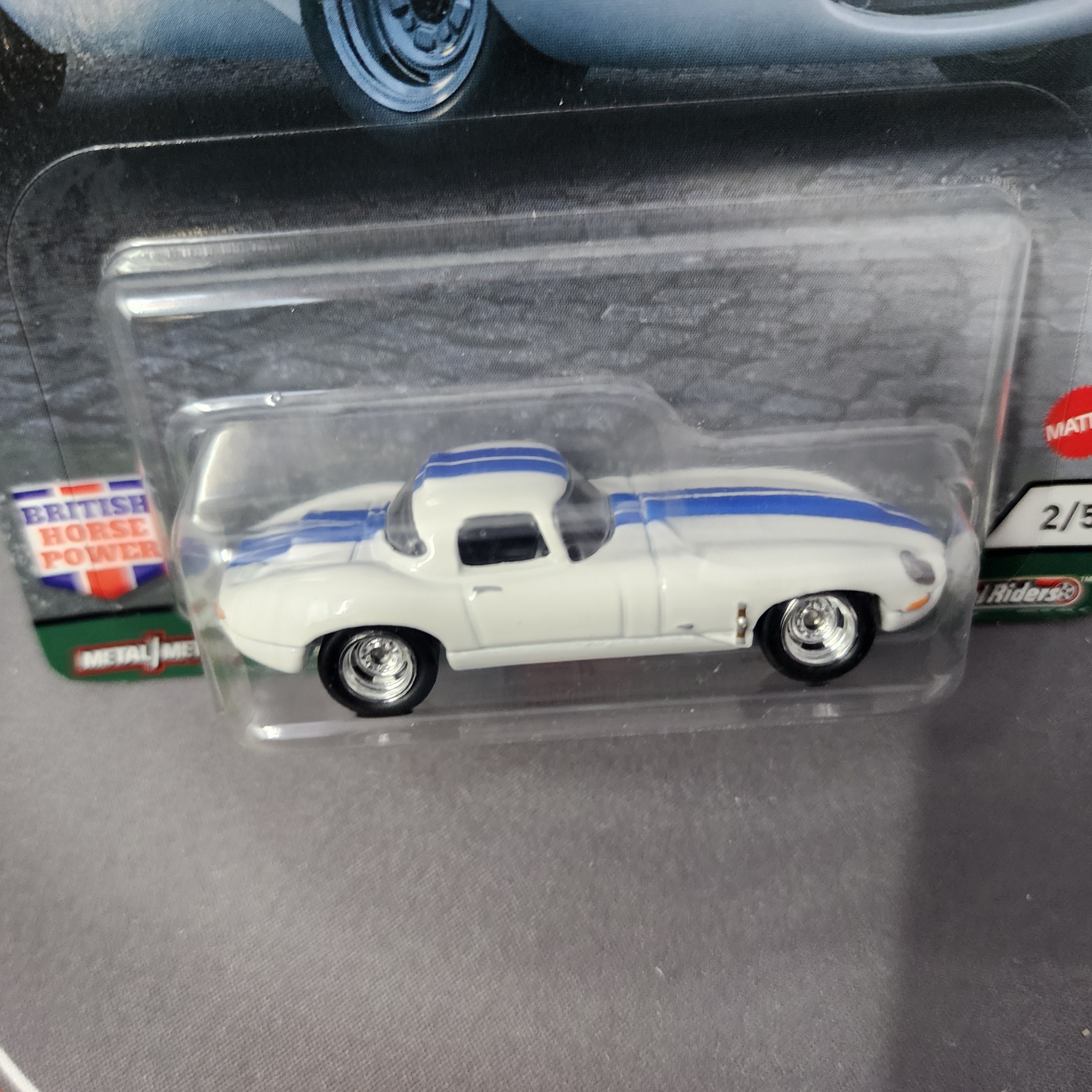 Jaguar Lightweight E-Type #2 * Hot Wheels Car Culture British Horse Power