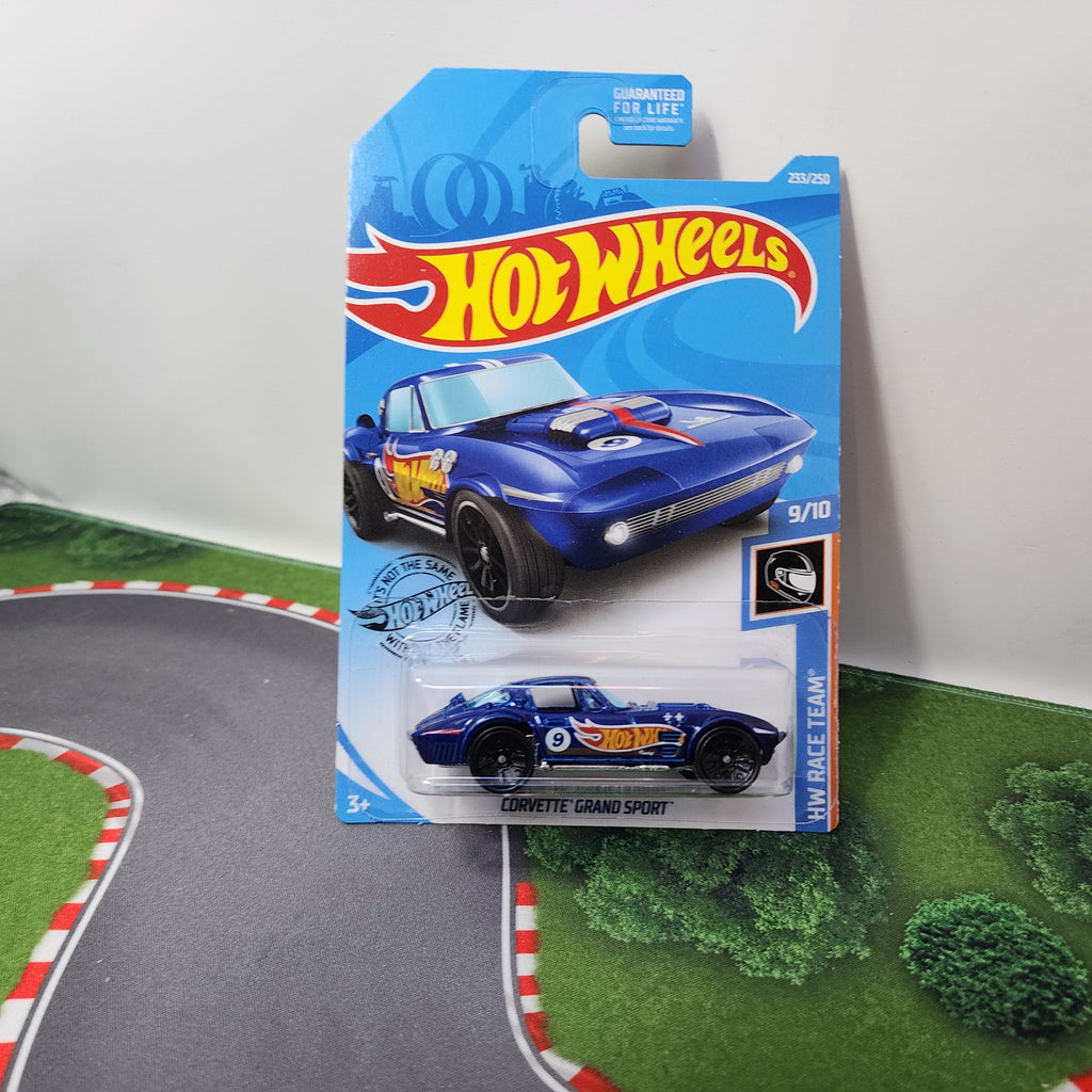 Corvette Grand Sport #233 * Blue * Hot Wheels 2020