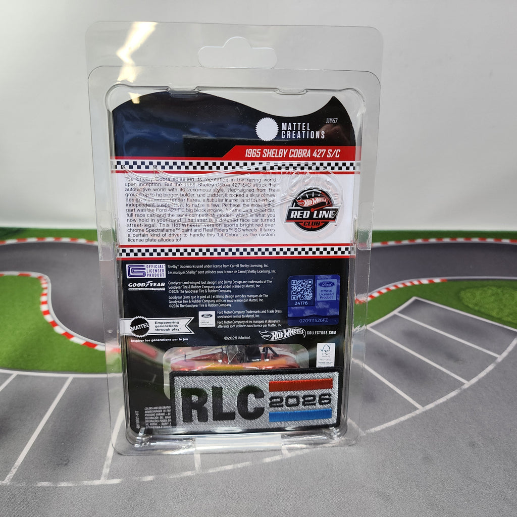 1965 Shelby Cobra 427 S/C * Hot Wheels Red Line Club RLC