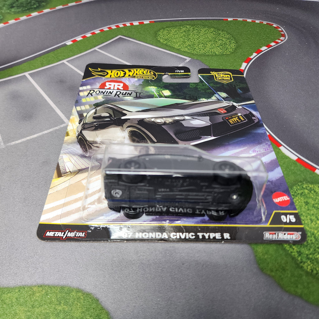 07 Honda Civic Type R * CHASE * Hot Wheels Car Culture Ronin Run II