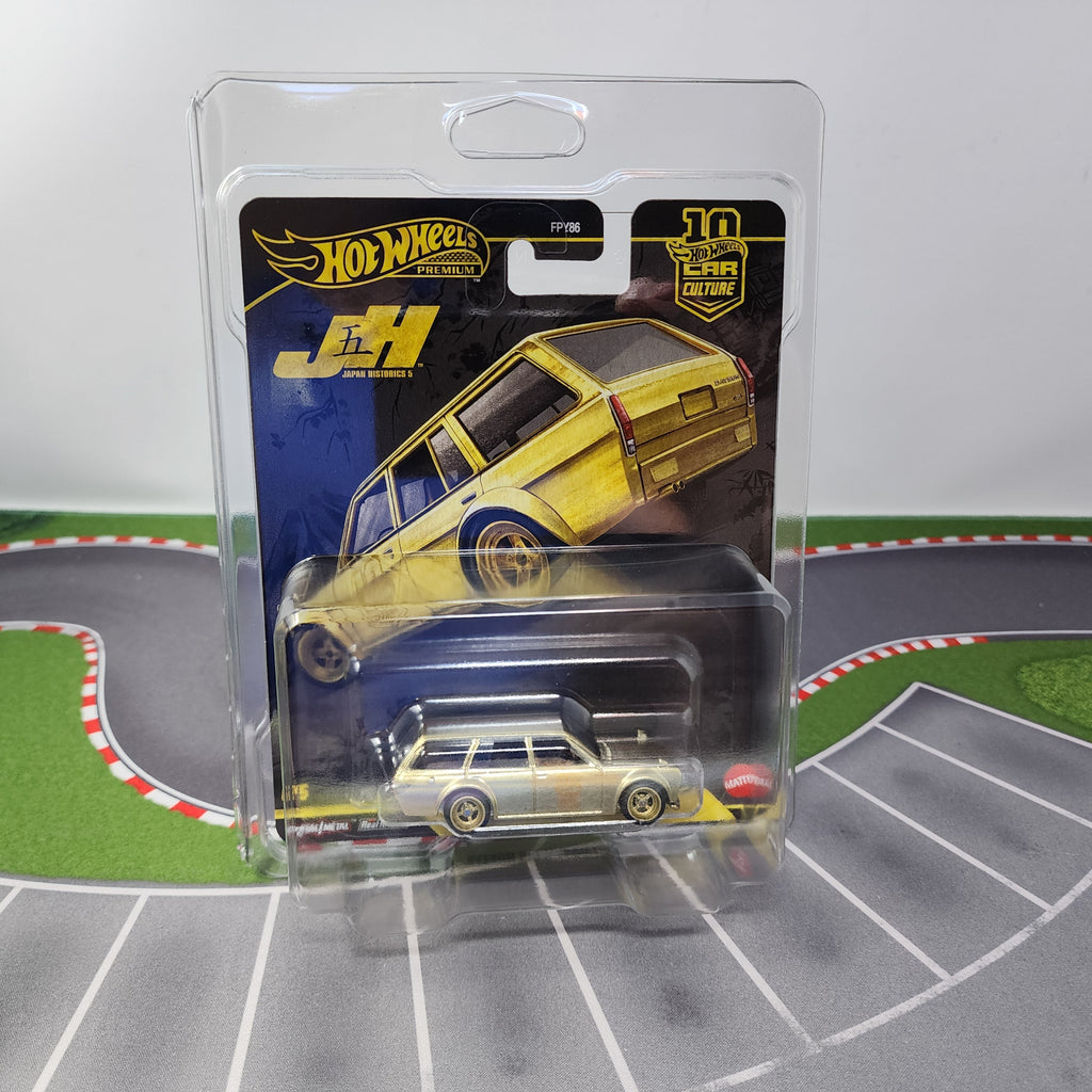 Datsun 510 Wagon * GOLD CHASE * Hot Wheels Car Culture Japan Historics 5
