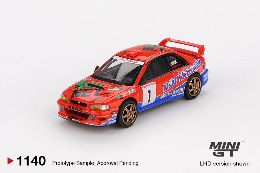 MINI GT 1:64 Subaru Impreza WRC97 #1 鈥?1999 DRM Champion