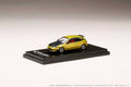 Hobby Japan 1:64 Honda Civic (EG6) SiR 鈪?with JDM Style in Yellow Metallic