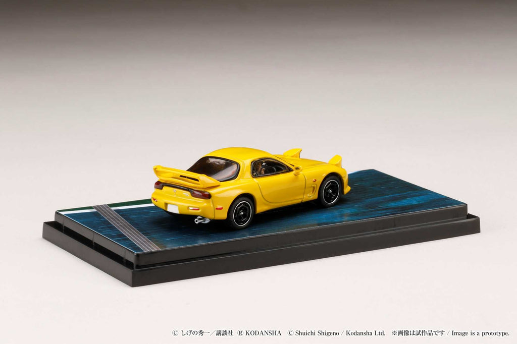Hobby Japan 1/64 Mazda RX-7 (FD3S) Project D Keisuke Takahashi (Diorama Set)