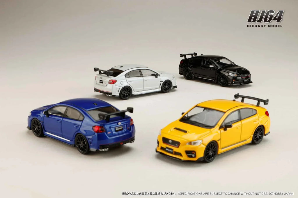 *PREORDER* Hobby Japan 1:64 Subaru S207 NBR Challenge Package in Crystal Black Silica