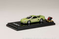 Hobby Japan 1:64 Honda NSX Coupe with Engine Display Model in Lime Green Metallic
