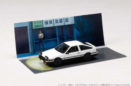 *PREORDER* Hobby Japan 1:64 Toyota SPRINTER TRUENO (AE86)/ INITIAL D Takumi Fujiwara VS Takeshi Nakazato