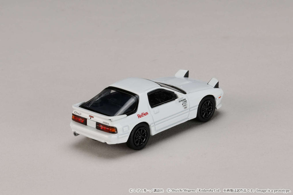 *PREORDER* Hobby Japan 1:64 MAZDA RX-7 (FC3S) RedSuns/ Initial D Ryosuke Takahashi VS Kyoichi Sudou