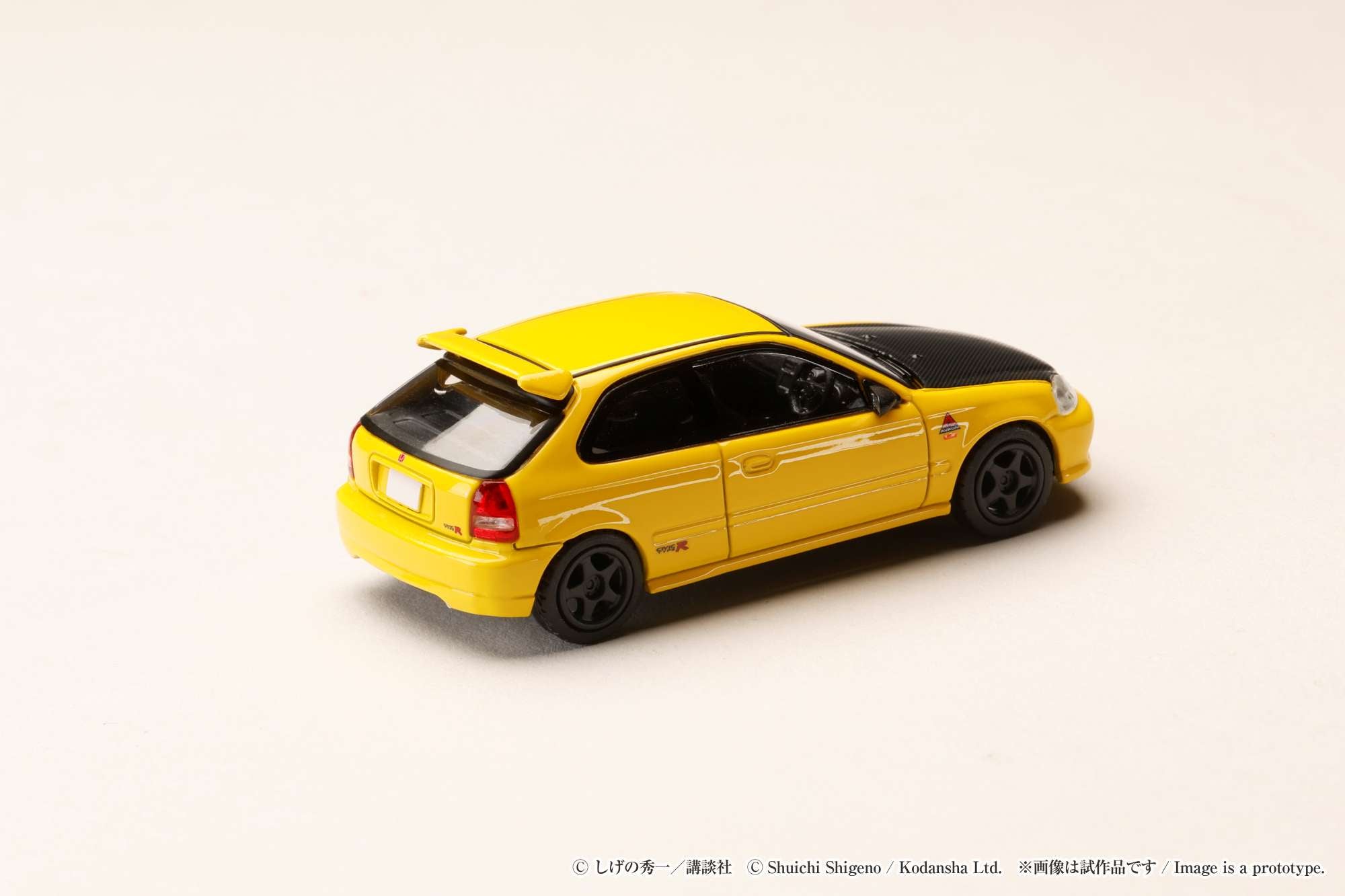 Hobby Japan 1:64 Honda CIVIC (EK9) Todojuku / INITIAL D Tomoyuki Tachi VS Takumi Fujiwara