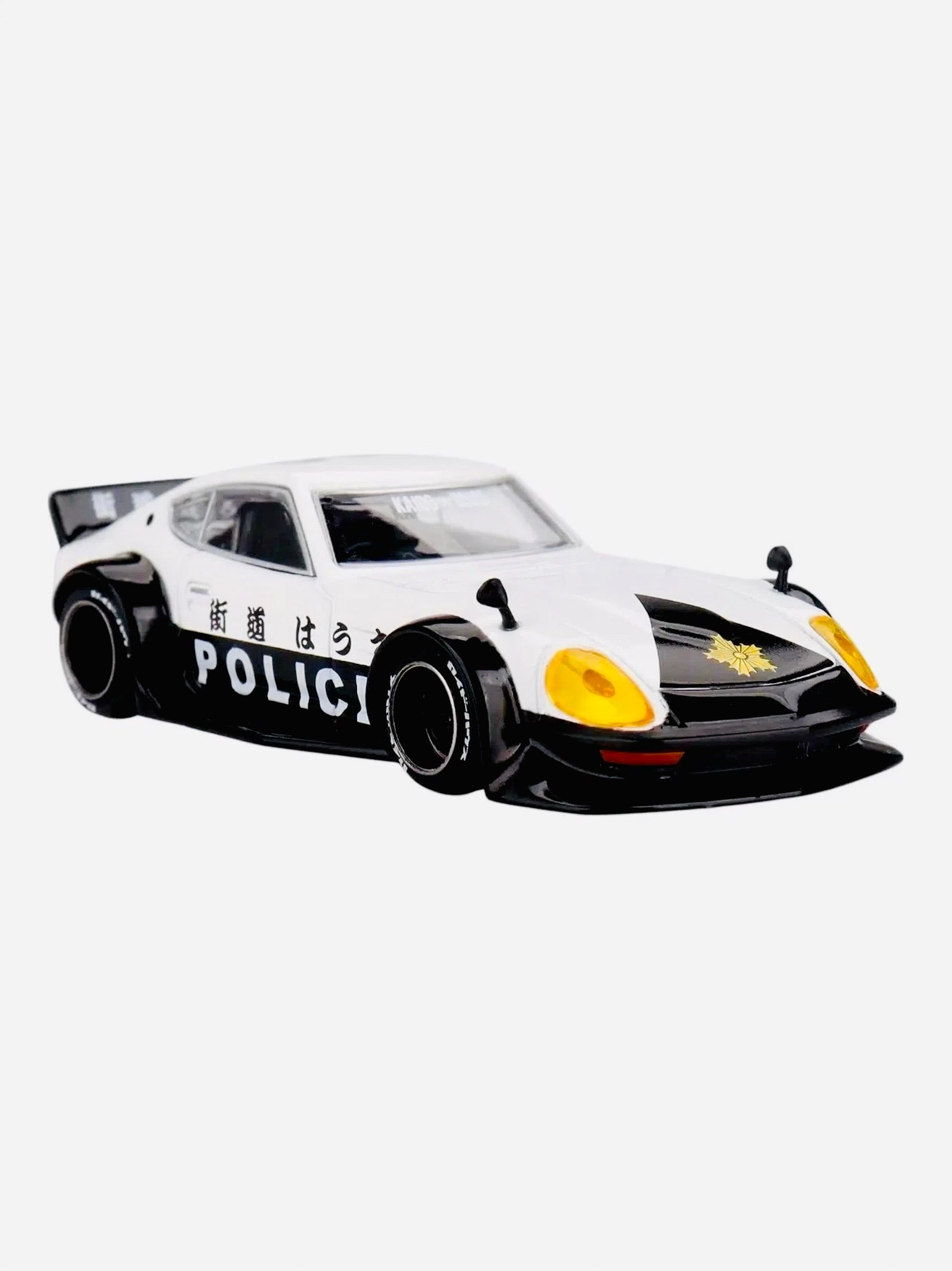 Mini GT x Kaido House Collab Factory Sealed Nissan Fairlady Z Kaido GT Police #208